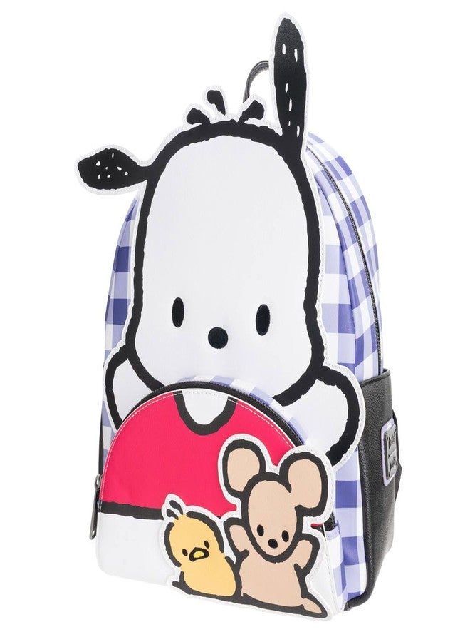 لاونج فلاي حقيبة ظهر صغيرة منقوشة من Loungefly SANRIO Pochacco Cosplay - حصريًا لدى Entertainment Earth - Image 2